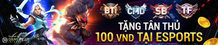 Esports W88 tặng tân thủ 100 VND