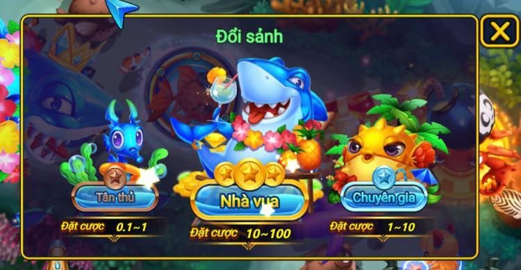 sảnh bắn cá